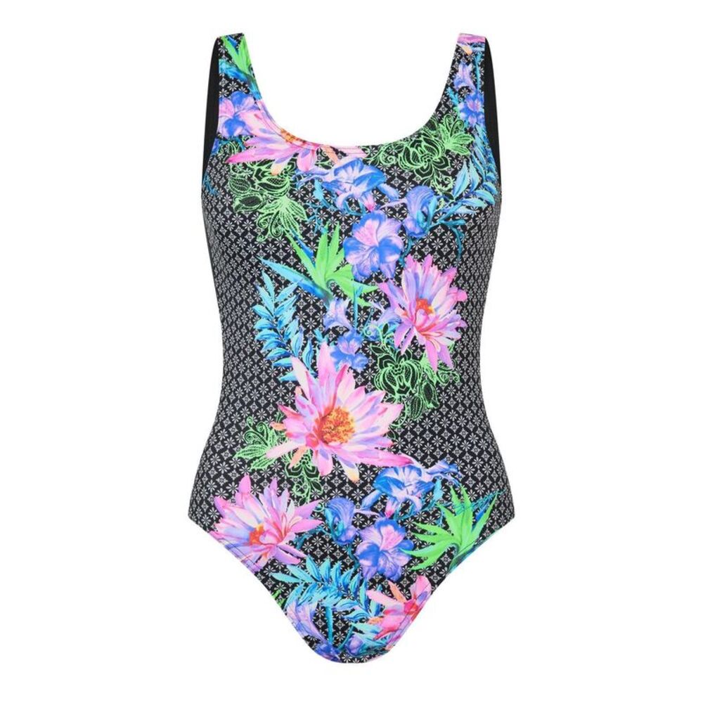 Zoggs Womens/Ladies Mystique Scoopback One Piece Bathing Suit / Multicolored